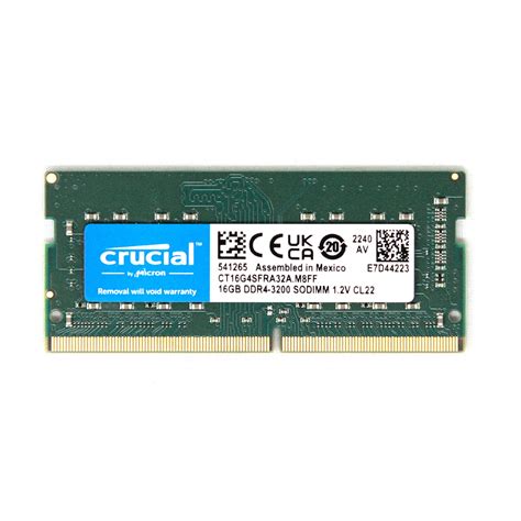 so dimm socket for expansion|Crucial 16GB DDR4.